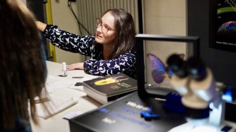 Towards entry "CRC 1411 at the Lange Nacht der Wissenschaften 2025"