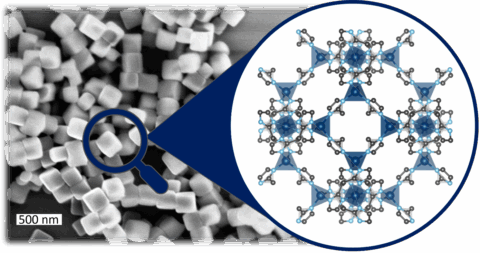 Towards entry "Nobel Prize awarded to development of metal-organic frameworks"